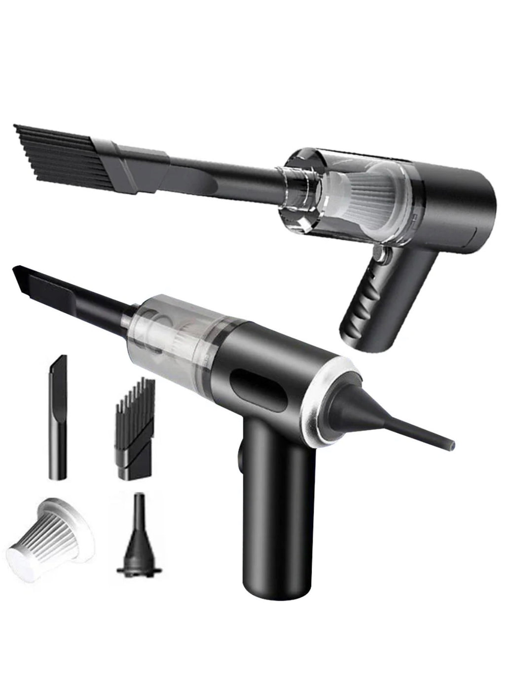 Wireless Car Vacuum Cleaner 120W - accessori inclusi