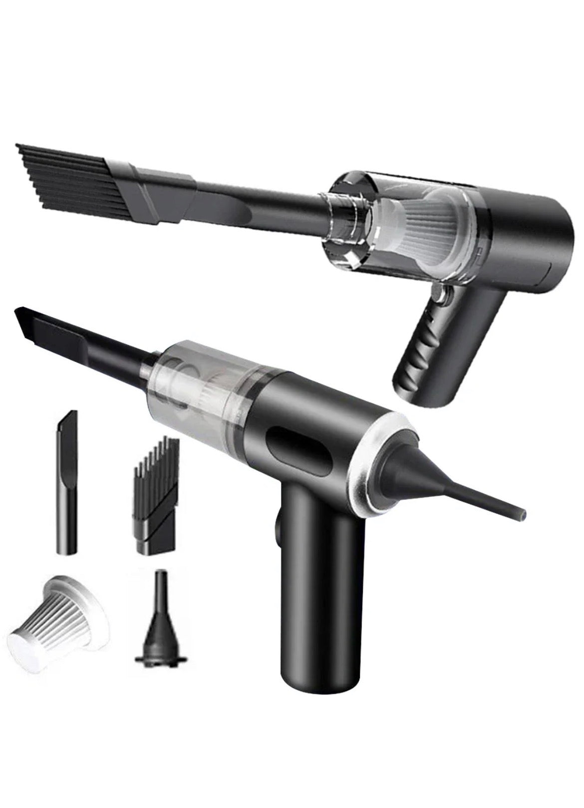 Wireless Car Vacuum Cleaner 120W - accessori inclusi