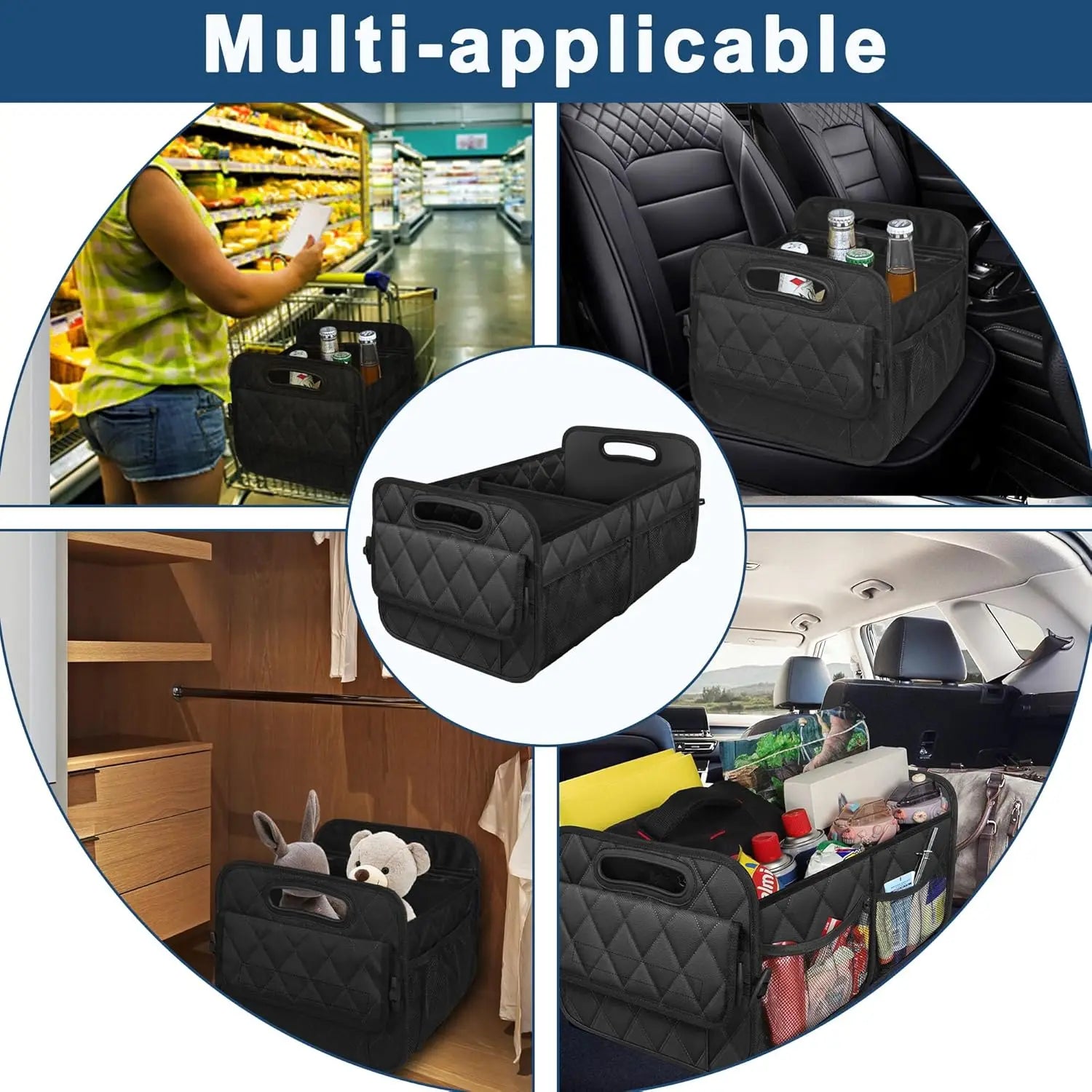 Car Trunk Organizer 50L