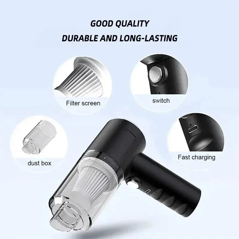 Wireless Car Vacuum Cleaner 120W